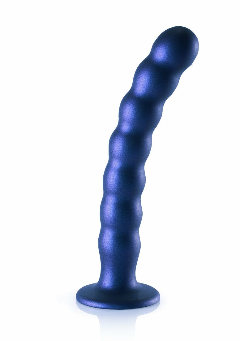 Beaded 8″ Blue  |  Dildos