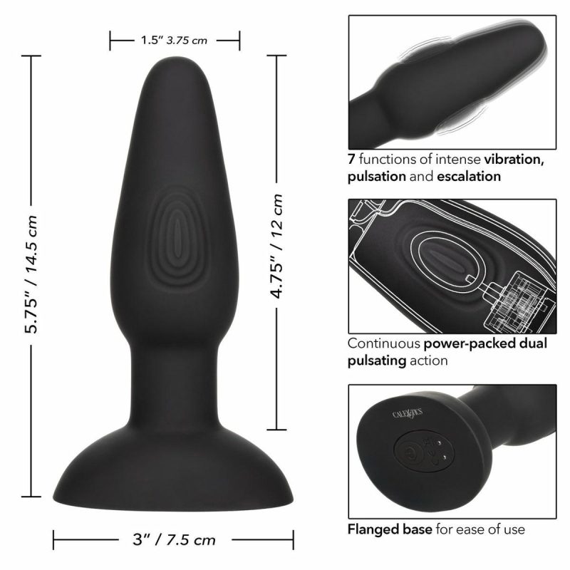 Bionic Pulsing Probe Black  |  Strokers