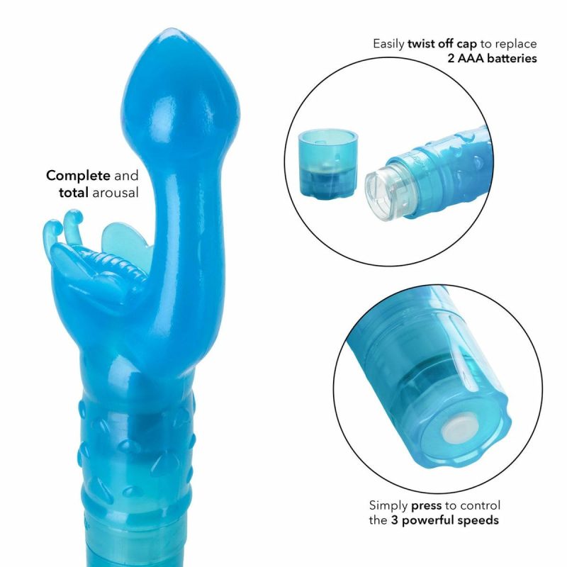 Butterfly Kiss Blue  |  Vibrators