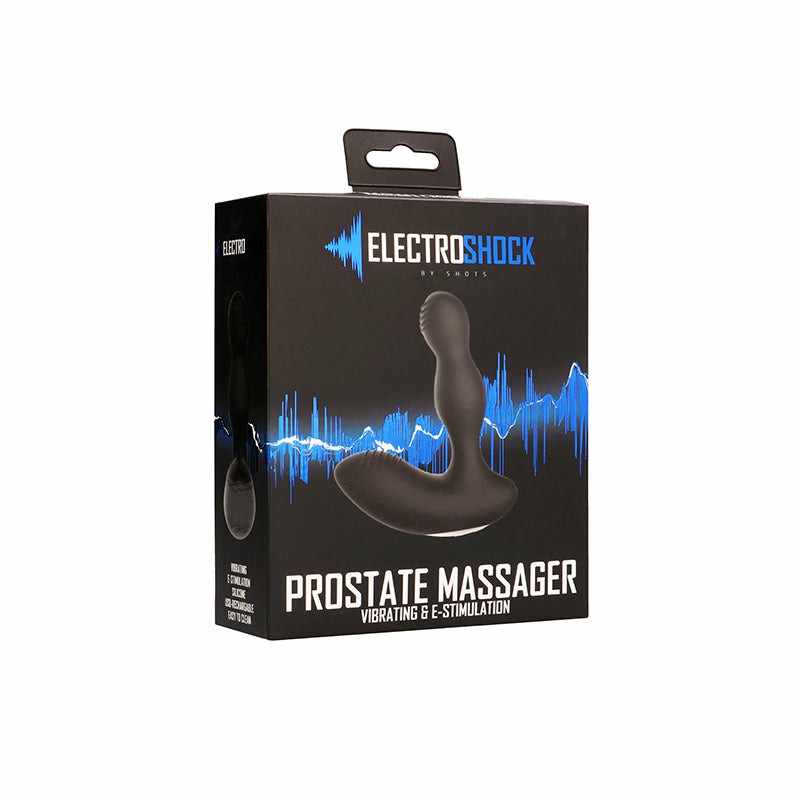 Electroshock P-Massager Blk  |  Anal