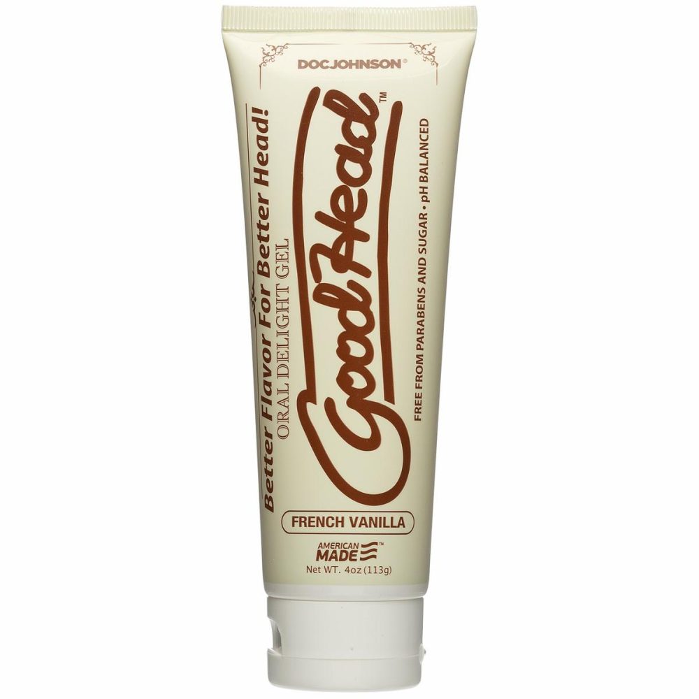 Goodhead Oral Gel French Vanilla 4Oz  |  Lube & Stimulants