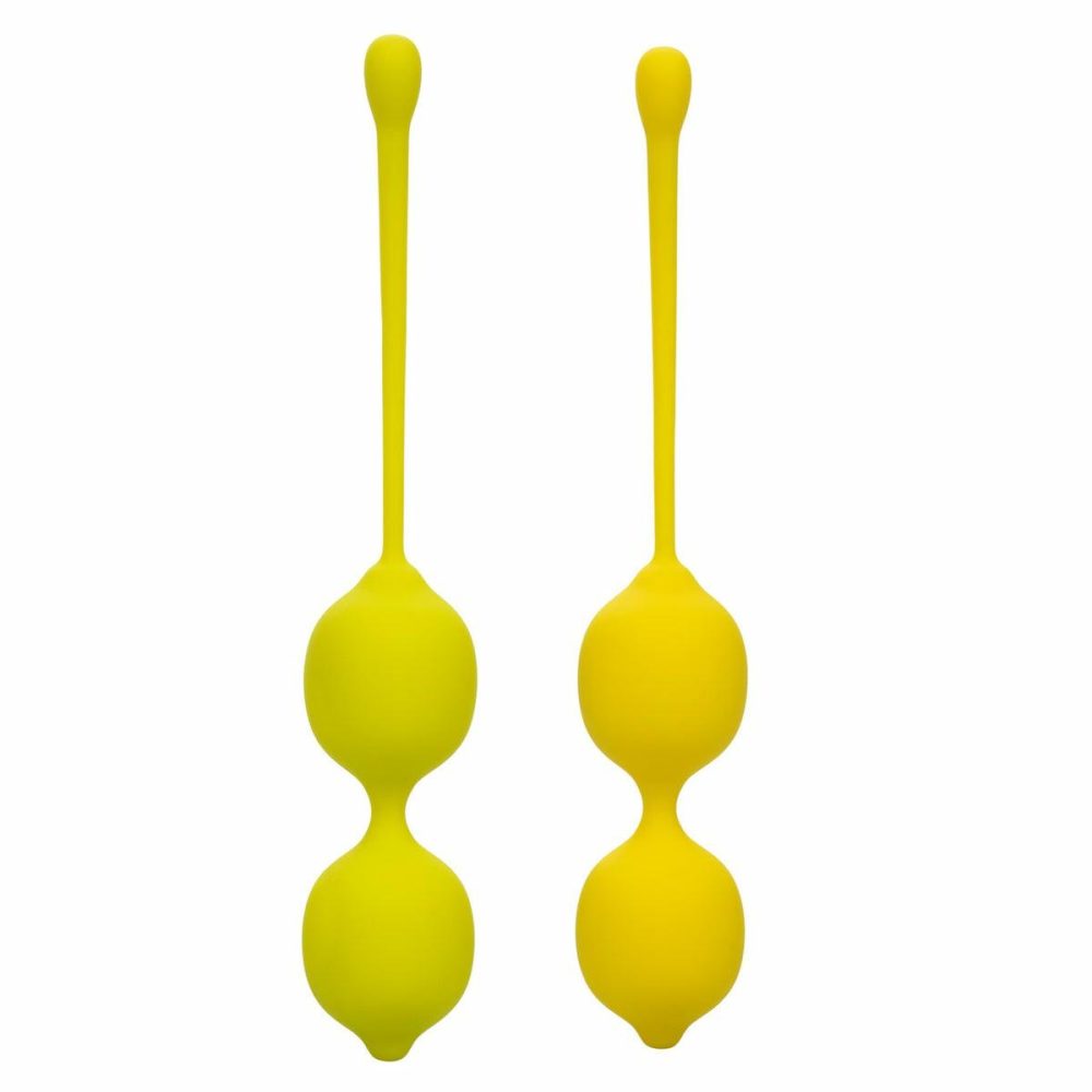 Kegel Training 2Pc Lemon  |  Vibrators