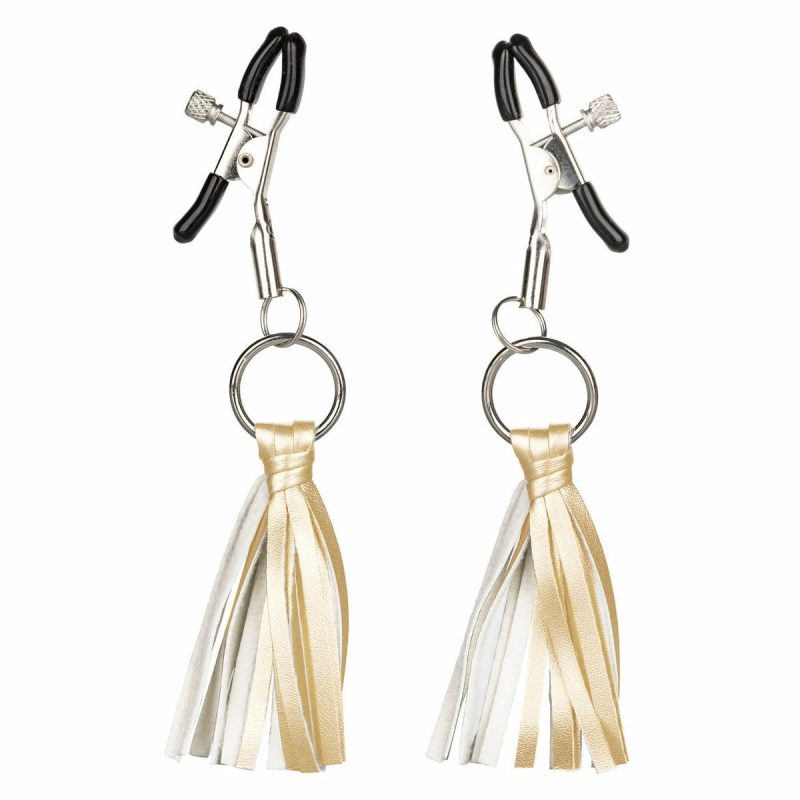 Playful Nipple Tassels Gold  |  Fetish