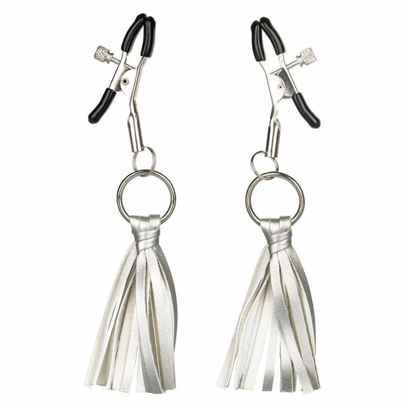 Playful Nipple Tassels Silver  |  Fetish