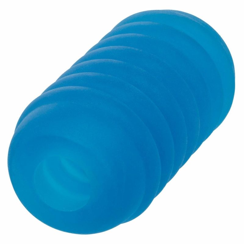 Pop Sock Ribbed Blue  |  Strokers