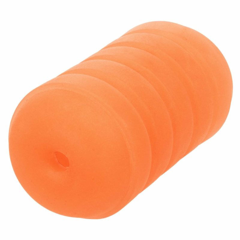 Pop Sock Ribbed Orange  |  Strokers