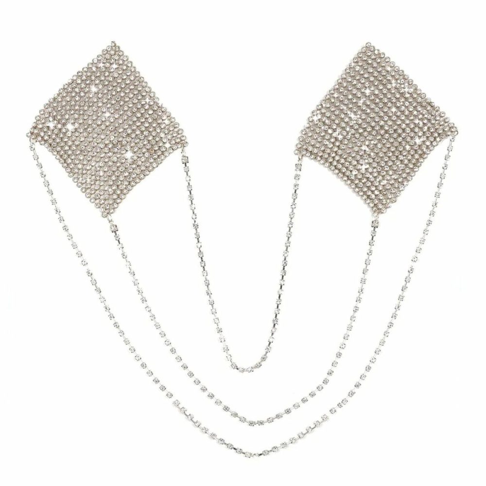 Resusable Pasties Rhinestone Square  |  Apparel