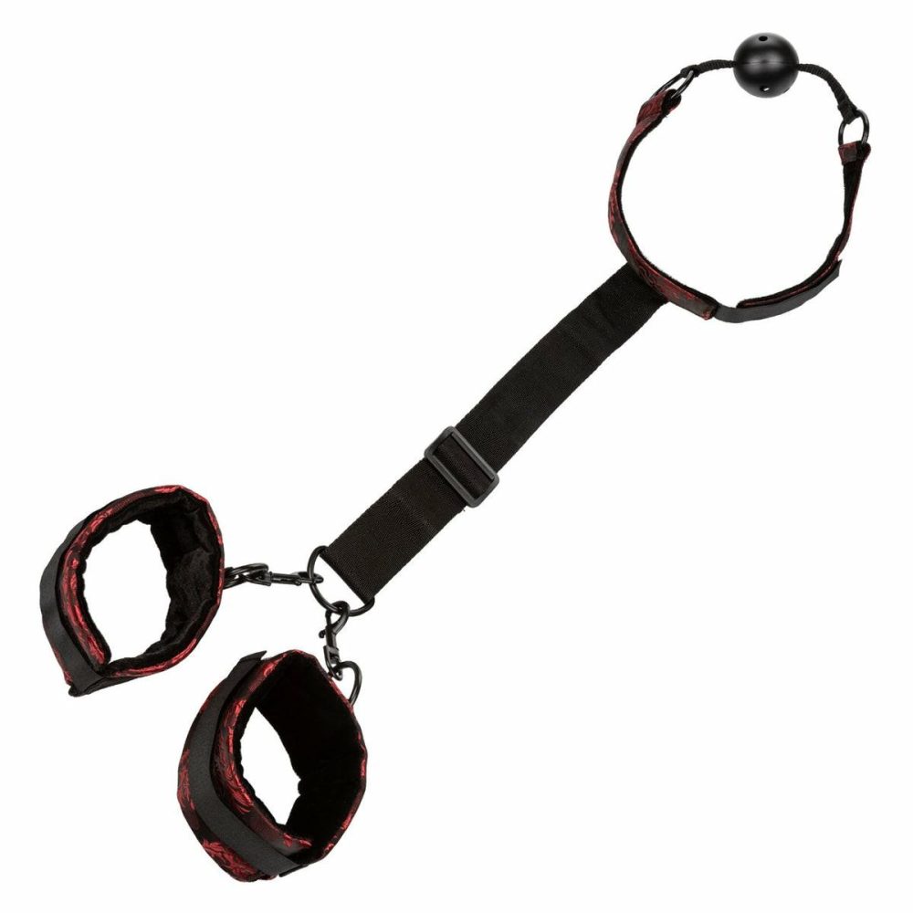 Scandal Ball Gag Cuffs  |  Fetish