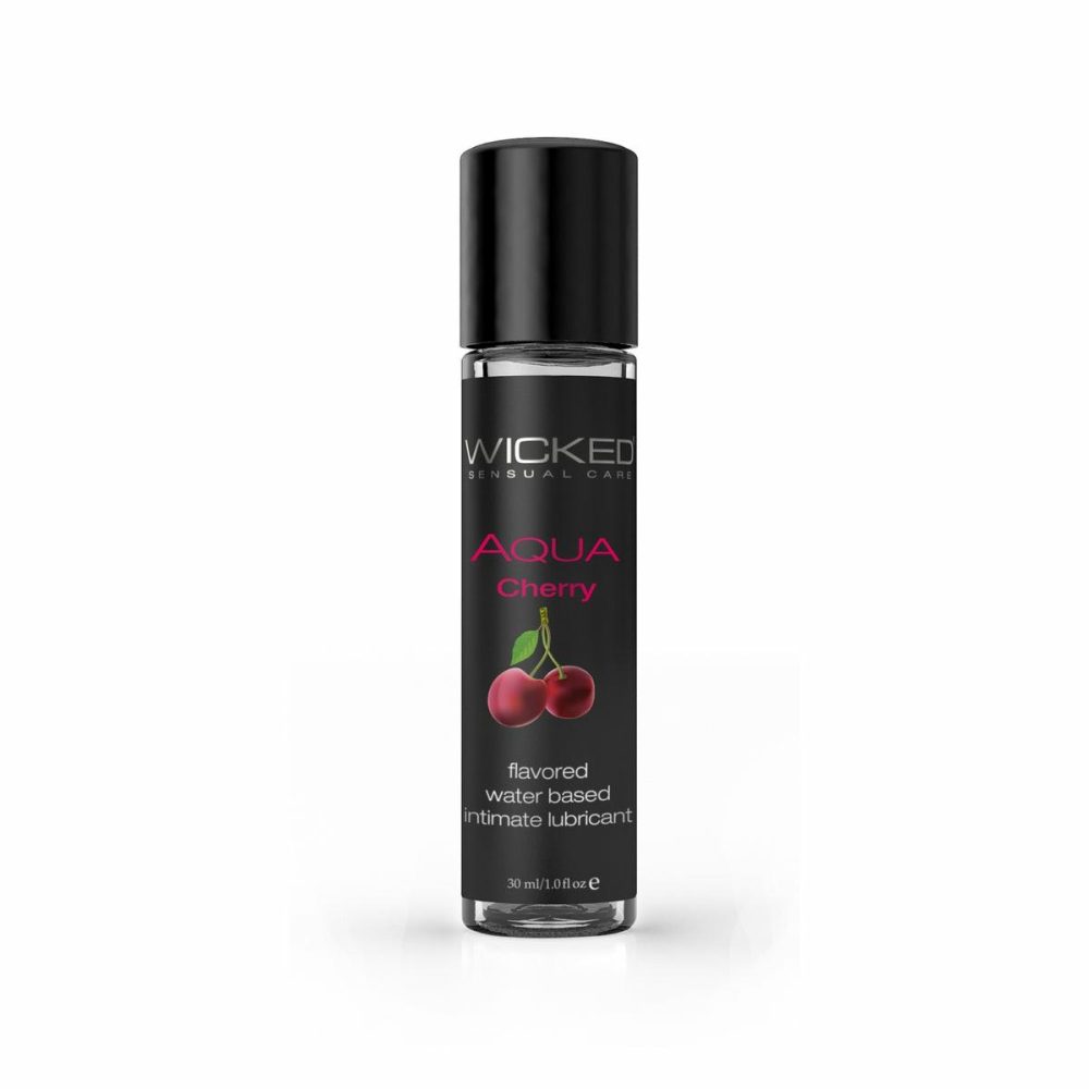 Wicked Aqua Cherry 1Oz  |  Lube & Stimulants